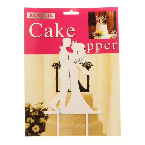Topper Cake sposi abbraccio - sopratorta