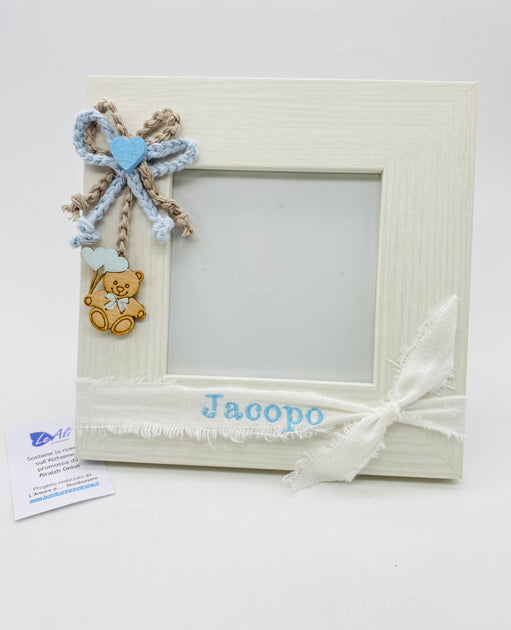 WANDStyle cornice foto legno 10x10 cm, cornici da parete