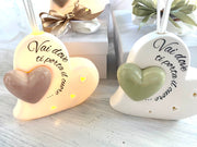 Bomboniera profumatore cuore led