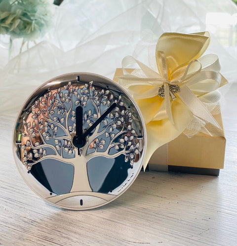 Bomboniera orologio albero