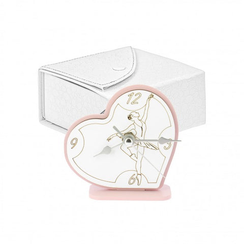 Bomboniera rologio cuore ballerina in legno rosa completo di confezione di confetti + bigliettino stampato, pila con astuccio pelle.
Dimensione orologio: cm 8.5 x h cm 8.5.
Orologio come bomboniera per Comunione, Cresima o come articolo da regalo.
Possibilità di modificare il colore della confezione in base alla cerimonia (nella foto allegata è una confezione per la Comunione).