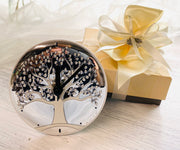 Bomboniera orologio albero