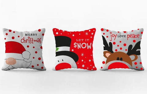 Cuscino Natale proposto in 3 modelli assortiti.

Dimensione cuscino: cm 30 x cm 30.

Il prezzo si riferisce al singolo cuscino. La vendita è assortita nei 3 modelli.
Cuscino come idea regalo per Natale.