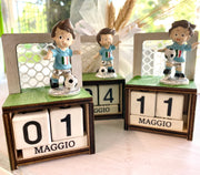 Bomboniera datario calcio