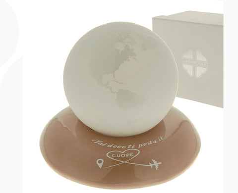 Bomboniera globo mappamondo