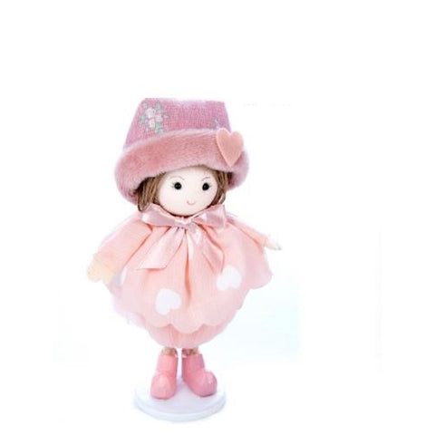 Bambola rosa in piedi -assortita