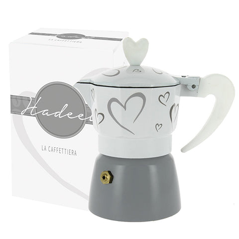 Caffettiera-moka cuori h13