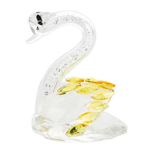 Cigno cristalli con swaroski in più varianti
