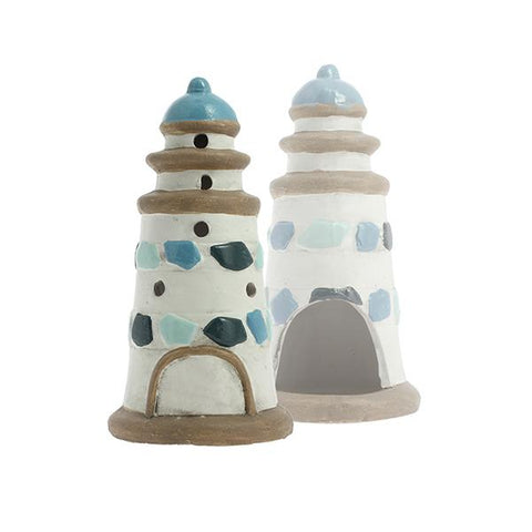 Faro in ceramica ocean mosaico