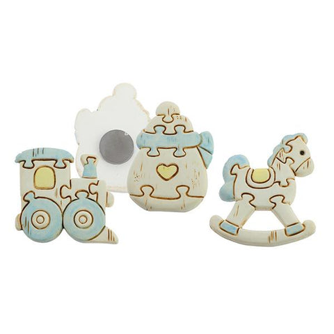 Magnete baby celeste assortiti