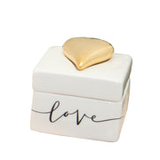 Scatola Love porcellana