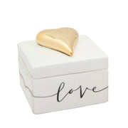 Scatola Love porcellana