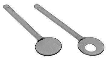 Set posate insalata plex + fiala portaconfetti