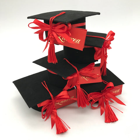 Tocco-cappellino laurea nero